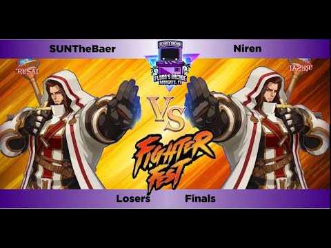 Flynn's Fighter Fest Season 4 Losers Finals - SUNTheBaer (Crusader) Vs. Niren (Crusader) DNF Duel