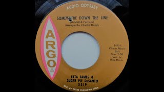 Etta James &amp; Sugar Pie DeSanto - Somewhere Down The Line *Argo Records*