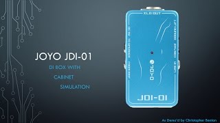 Video thumbnail for Joyo JDI-01 DI Box with Cabinet Simulation by Chris Benton