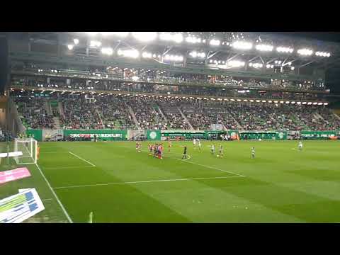 Lanzafame szabadrúgás gólja Fradi 4-1 Mol Vidi