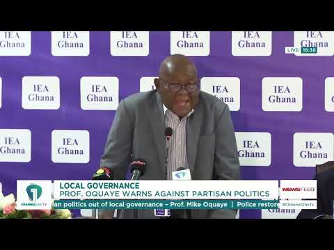 Prof. Oquaye Questions Proposed Changes to Ghana’s Local Governance System