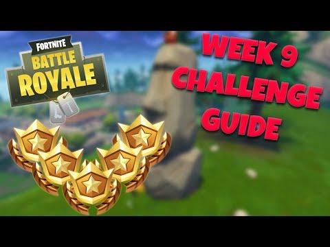 HOW TO COMPLETE ALL WEEK 9 CHALLENGES – SEASON 5 | FORTNITE BATTLE ROYALE TIPS/TUTORIALS