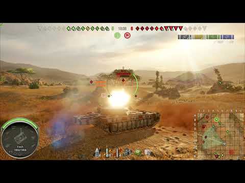 WoT Console - UDES 15/16 9k dmg
