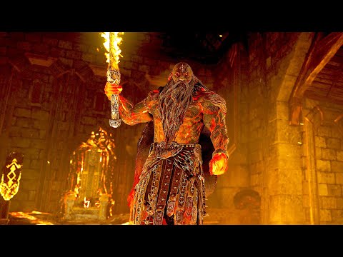Assassin's Creed Valhalla: Dawn of Ragnarok - Surtr vs Odin (Surtr Boss Fight)