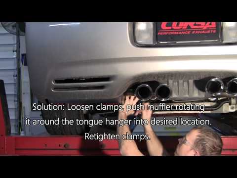CORSA Performance Exhausts C5 Corvette Tip Adjustment Video