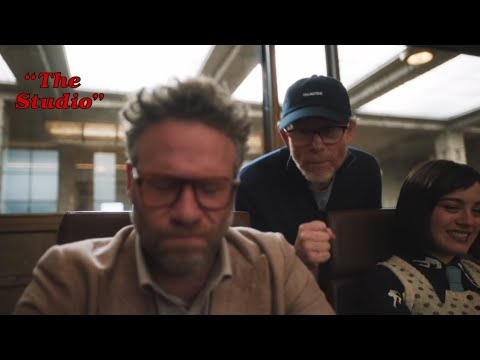 The Studio (2025) | Ron Howard & Seth Rogen Fight Scene