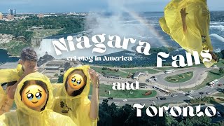 【旅行Vlog】人生で一度は見たい！ナイアガラの滝//Niagara Falls//トロント散策//Toronto🇨🇦❤️‍🔥