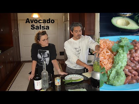 DDD #166 - Vegan Mexican Beans, Rice & Green Avocado Salsa - Part 2