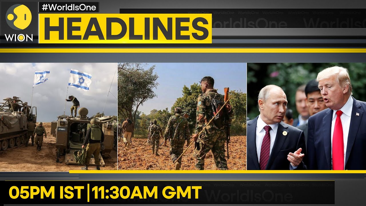 22 Maoists Killed in Chhattisgarh | Next US-Russia Talks on Sunday: Kremlin | WION Headlines