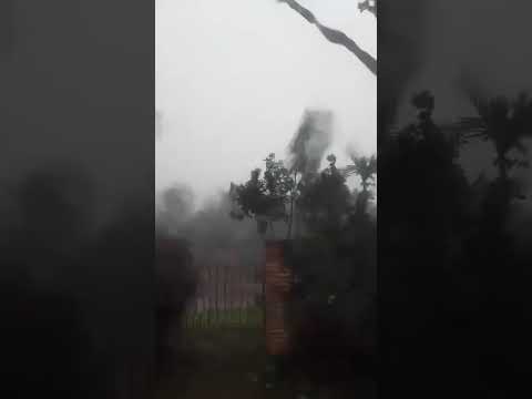 Fuerte tormenta afectó a Loreto, Concepción, Paraguay 🇵🇾🎥 28/06/26 #tormenta