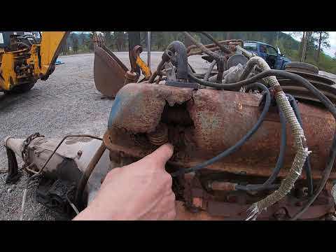 Picking up the hole-ee Ford 360/390 fe  Engine Teardown to salvage bolts for a Rebuild part # 0.5