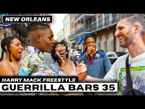 A Freestyle Party On Bourbon Street | Harry Mack Guerrilla Bars 35 New Orleans pt. 2