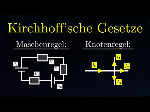 Kirchhoff's laws, mesh rule & node rule | Electric current (8 of 10)