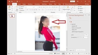 How to Blur Particular Area of Image in PowerPoint-2019