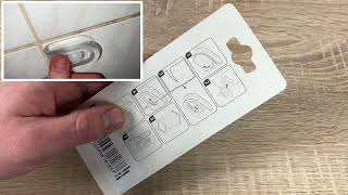 Duschvorhang Klammern für eine bessere Passform - Vorhangklammern "Fix it" Unboxing und Anleitung
