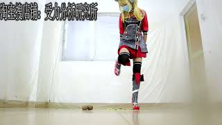 Download lagu Chinese girl wear cosplay boots crush KMS Admiral Hipper mp3