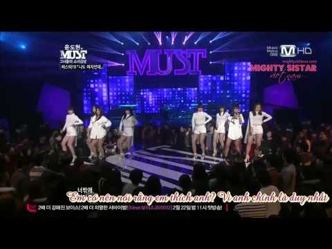 [MSVN][Vietsub][PERF] A Girl In Love - Sistar19 (Yoon Do Hyun's MUST performance)