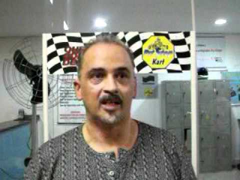 Carlos Prado 2o. colocada na 2a. etapa da Copa Sublime de Kart