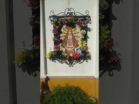 VIRGEN DE LUJÁN EN PARQUE RIVADAVIA #buenosaires #viapublica #turismobuenosaires