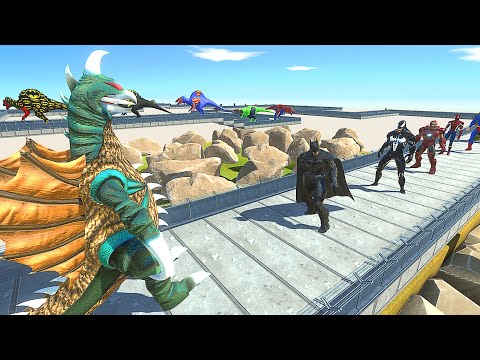 GIGAN DEATH RUN ATTACK - Animal Revolt Battle Simulator