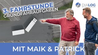 Patricks 3. Fahrstunde C/CE - Grundfahraufgaben - Mit Maik | DIALOG BZ