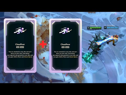 What happens if Both Allies Attach with the Chauffeur Augment?