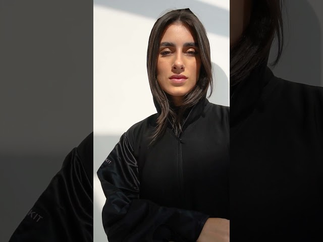 عباية كلوش أكمام تفتة واسعة