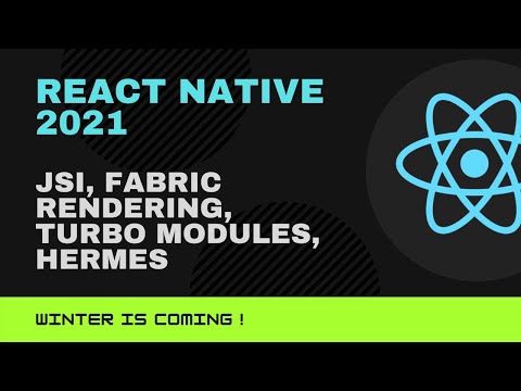 [ENG] React Native new features in 2021 : JSI, Fabric Rendering, Turbo Modules, Hermes Engine
