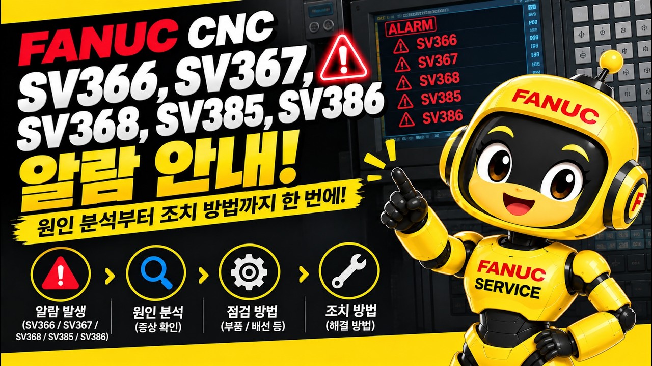 How to Fix FANUC Servo Alarms SV0366–SV0386 and Protect Your CNC Data