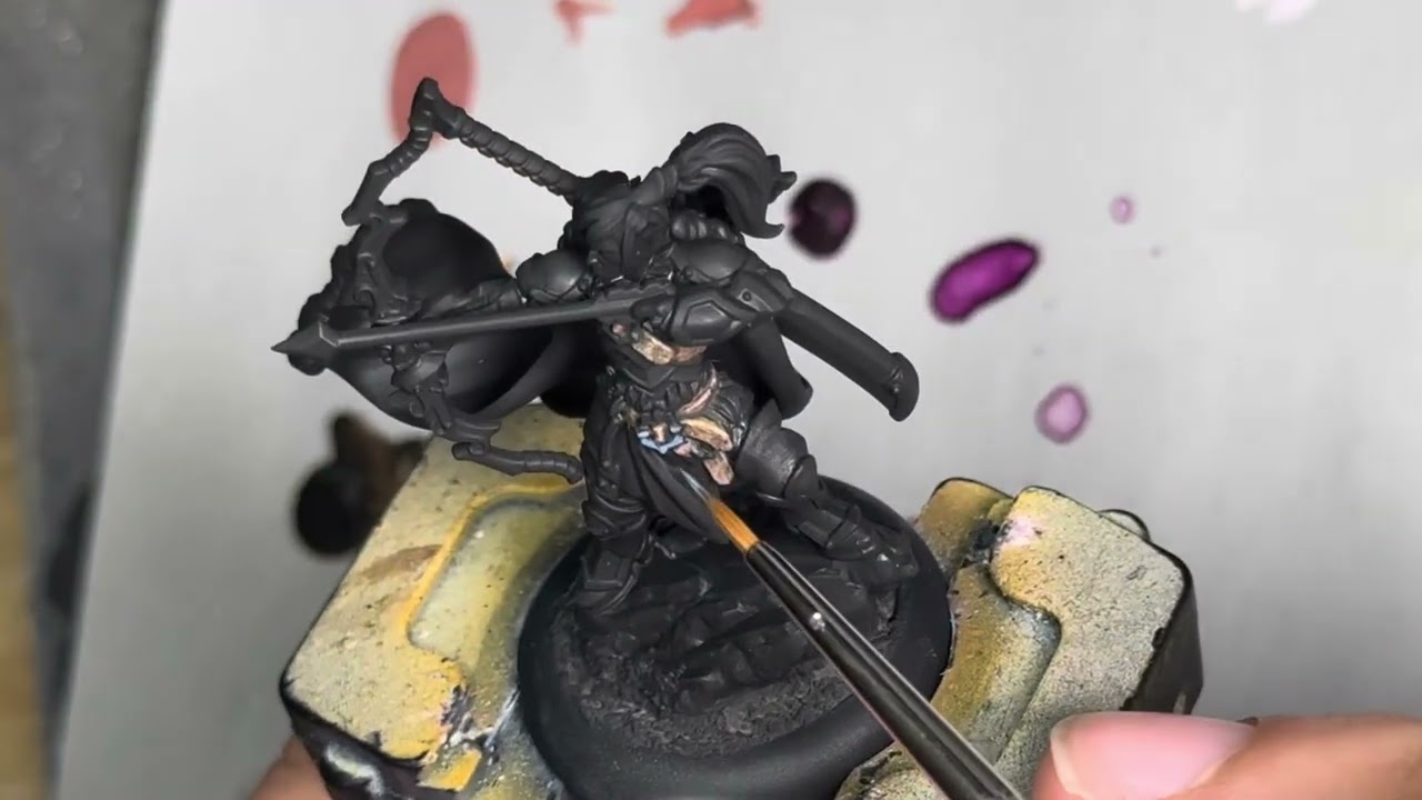 Just a video about painting a belt buckle