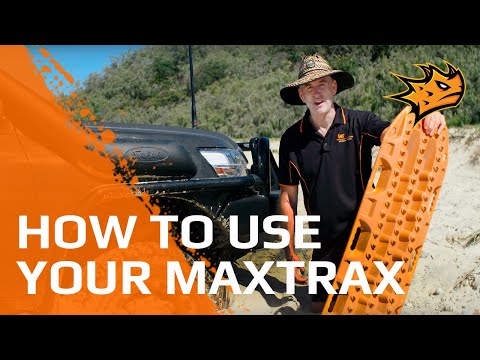 MAXTRAX MKII FJ Red Recovery Boards - MTX02FJR