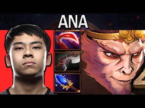 Monkey King Gameplay Ana with 21 Kills and Aghanims
