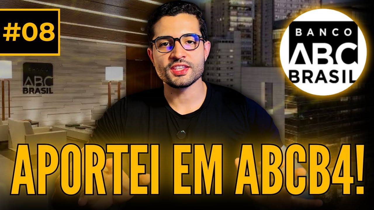 APORTEI EM BANCO ABC E TRATEI DA SUA SUBSCRIÇÃO: ANÁLISE DE ABCB4. BAGUNCINHA DO TRUMP E MAIS