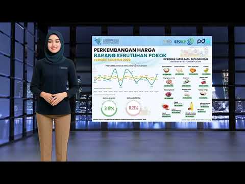 Perkembangan Harga Barang Kebutuhan Pokok Agustus 2026