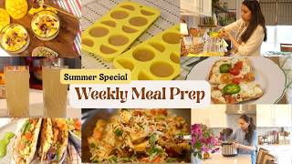 Weekly Meal Plan - Summer Special - 6 Quick Lunchbox and Dinner Ideas for Busy Days