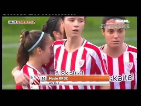 ⚽️ [Liga Femenina 16/17] J14 I Athletic Club 4 - Zaragoza CFF 0 I LABURPENA