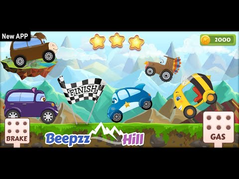 Car Racing game for toddlers Video
