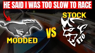 The Mustangs keep underestimating the Demon 170... 😬 Modded Mustang vs Dodge Demon 170 DRAG RACE