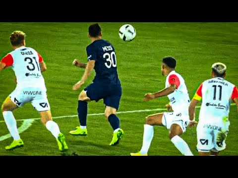 Lionel Messi "Bergkamp Flick" vs Théo Sainte Luce (2022/23) - Futebol Clipes