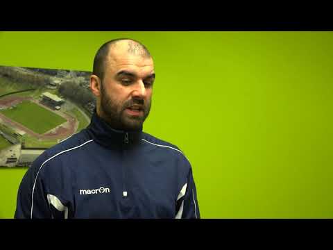 Ryan Austin ahead of Leek town