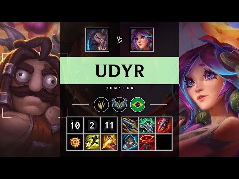 Udyr Jungle vs Lillia - BR Challenger Patch 25.17