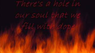 Marilyn Manson - I Don&#39;t Like The Drugs (lyrics)