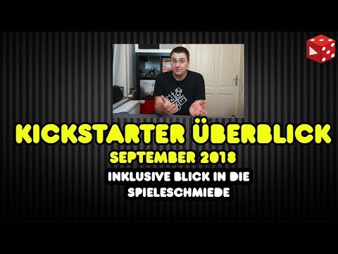 Kickstarter Overview September 2018 German including a look into the game studio