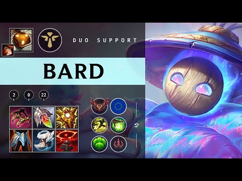 Bard Support vs Karma - EUW Grandmaster Patch 25.23