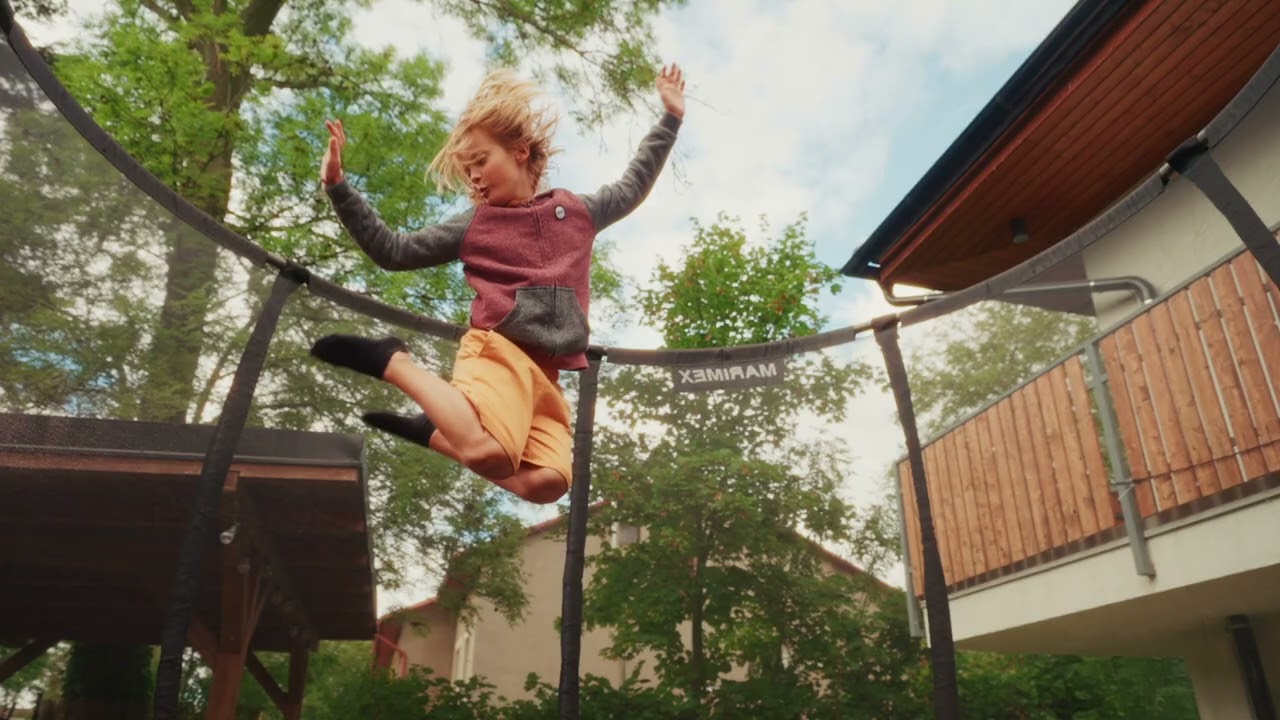 Trampolína Marimex Comfort 366 cm + ochranná síť + schůdky ZDARMA