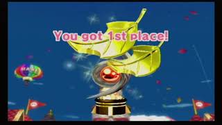 Getting 3 stars in Leaf cup 100cc - Mario Kart Wii