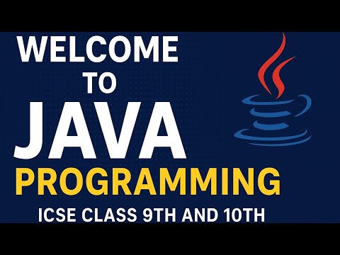 Welcome To Java Programming Icse Class 9 10 Computer Applications First Java Program Explained