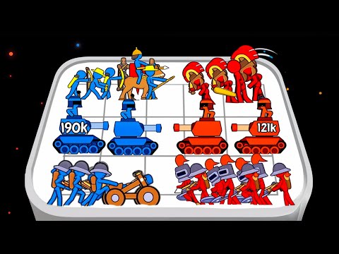 Stickman Fight : War of the age game in MAX LEVEL ( Level Up Stickman, Infinity War )