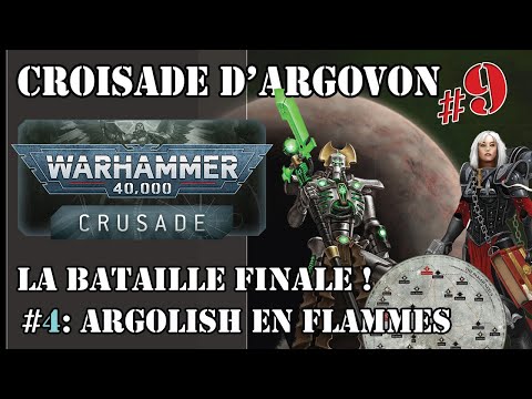Rapport de Bataille WH40k v9 Final Croisade Argovon - Argolish en Flammes -  Sista vs Nécron.