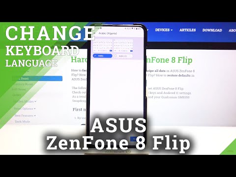 How to Change Keyboard Language in ASUS ZenFone 8 Flip – Keyboard Settings
